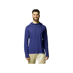 Columbia Men's PFG Solar Stream Elite II Hoodie Carbon 2XL - Columbia