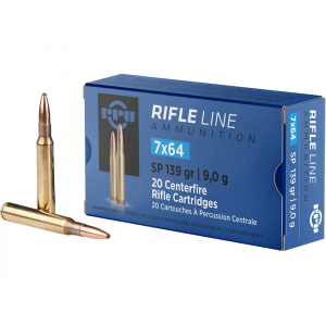  7x64mm Brenneke 139 Grain Spitzer Box Of 20 Ammo