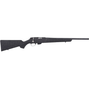 Tikka T1x Roughtech Bolt Action Rifle 17 Hornady Magnum Rimfire (HMR) 20" Blued Threaded Barrel Blued Frame Emerald Field Stock