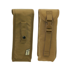 Cole-Tac Vulcan Suppressor Pouch Tall Coyote Brown - Cole-Tac