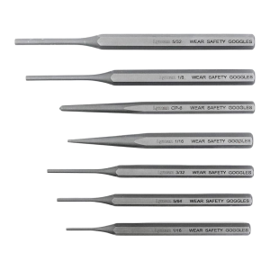 Lyman Armorer's 7 Piece Hex Punch Set - Lyman