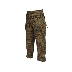 TRU-SPEC Men's T.R.U. Poly/Cotton Tactical Pants Woodland Digital Large 35-39X30