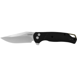 Kershaw Runoff Pocket Knife 3.1" Clip Point 8Cr13MoV Satin Blade Glass Filled Nylon Handle Black - Kershaw