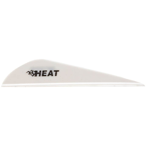 Bohning Heat Vane Arrow Fletching 2.5" White 36PK - Bohning