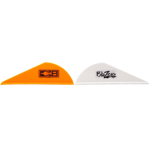 Bohning Blazer Vane Arrow Fletching Combo White/Neon Orange 36PK - Bohning