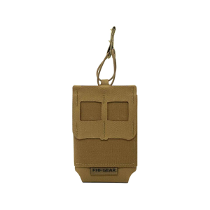 FHF Gear Stackable Phone Pouch Coyote Brown - Fhf Gear