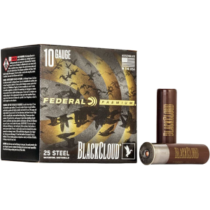 eral Premium Black Cloud Waterfowl 10 Gauge 3-1/2 #2 Steel Shot 1-5/8 Oz Case Of 250 (10 Boxes Of 25) Ammo
