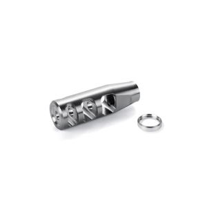 JP Enterprises Competition Series Compensator 9mm Bore Diameter 1/2"-36 Thread 0.750" Outside Diameter Stainless Steel - Jp Enterprises