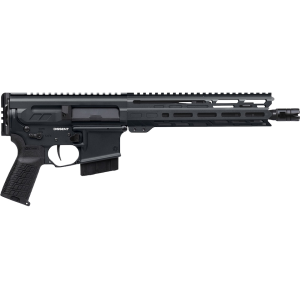 CMMG DISSENT Mk4 338 Advanced Rifle Cartridge (338 ARC) Pistol 10.5" Black Threaded Barrel 10+1 Round Sniper Gray Frame Black Pistol Grip - Cmmg