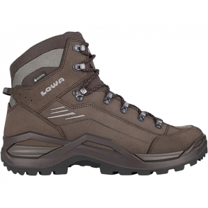 LOWA Renegade Evo GTX Mid Hiking Boots Leather Espresso/Seaweed Men's 10.5 EE