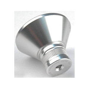 Precision Hardcore Gear Powder Funnel 17 Caliber Machined Aluminum Silver - Precision Hardcore Gear