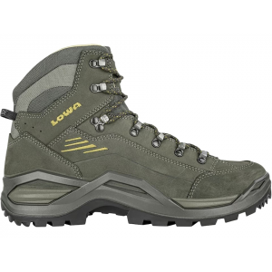 LOWA Renegade Evo LL Mid Hiking Boots Leather Olive/Mustard Men's 12 D