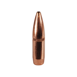 Hornady Match 22 Caliber (224 Diameter) Bullets 75 Grain Jacketed Hollow Point with Cannelure Box of 100 (Bulk Packaged) - Hornady