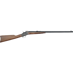 Pedersoli Rolling Block Target Single Shot Rifle 45-70 Government 30" Blued Barrel Case Colored Frame Walnut Straight Grip Stock - Pedersoli