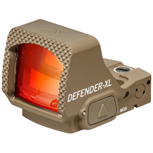 Vortex Optics Defender-XL Micro Red Dot Sight 1x 5 MOA Dot Tan - Vortex Optics