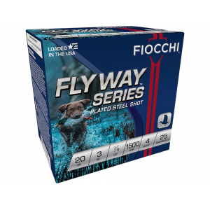 cchi Flyway Series 20 Gauge 3 #4 Steel Shot 7/8 Oz Case Of 250 (10 Boxes Of 25) Ammo