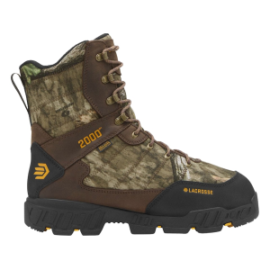 LaCrosse Cold Snap II 9" 2000 Gram Insulated Hunting Boots Leather Mossy Oak Country Roots DNA Men's 10 EE - Lacrosse