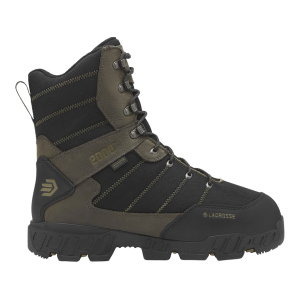 LaCrosse Cold Snap II 9" 2000 Gram Insulated Hunting Boots Leather Jet Black Men's 10 EE - Lacrosse