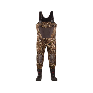 LACROSSE Mallard II 3.5mm 1000 Gram Insulated Neoprene Chest Waders Realtree Max-5 Camo Youth 7
