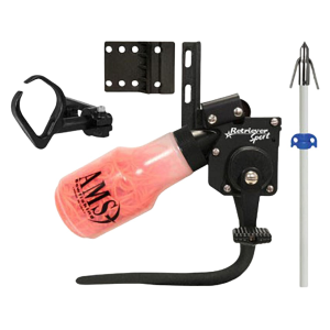 AMS Retriever Sport Bowfishing Reel Package Left Hand - Ams