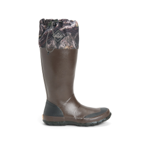 Muck Boots Men's Forager Tall Waterproof Hunting Boots Rubber Mossy Oak Country DNA 10 D - Muck Boots