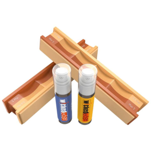 Wicked Edge 1/.5 Micron Diamond Emulsion & Leather Strops 2PK - Wicked Edge