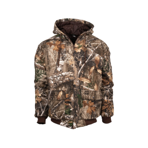KING'S CAMO Men's Insulated Hooded Bomber Jacket Realtree EDGE Large