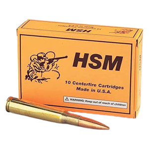 HSM 50 BMG Ammo 690 Grain Full Metal Jacket Box of 10