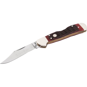 Boker Knives Traditional Series 2.0 Mini Copper Lock Pocket Knife 2.6" Clip Point D2 Satin Blade Jigged Bone Handle Red - Boker Knives