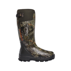 LaCrosse Alphaburly Pro 18" 1600 Gram Insulated Hunting Boots Rubber Clad Neoprene Mossy Oak Break-Up Country Men's 9 D - Lacrosse