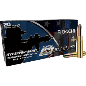 cchi Hyperformance SBR Enhanced 300 AAC Blackout (7.62x35mm) 220 Grain Polymer Tip Box Of 20 Ammo