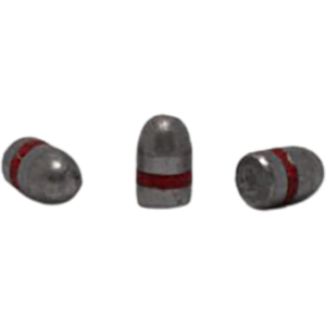 HSM Hard Cast Lead 40 Caliber, 10mm (401 Diameter) Bullets 180 Grain Round Nose Flat Point Box of 250 - Hsm