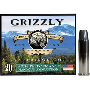 zzly Cartridge Bear Load 357 Magnum 200 Grain Lead Long Wide Nose Gas Check Box Of 20 Ammo