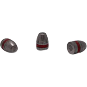 HSM Hard Cast Lead 380 Caliber (356 Diameter) Bullets 100 Grain Round Nose Flat Point Box of 250 - Hsm