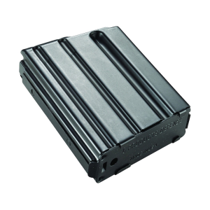 AR-STONER SS Magazine AR-15 223 Remington, 5.56x45mm, 300 AAC Blackout, 5-Round with Anti Tilt Follower Stainless Steel Black