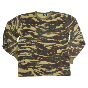 Military Surplus Greek Sweatshirt Grade 2 Lizard Camo 2XL - Military Surplus