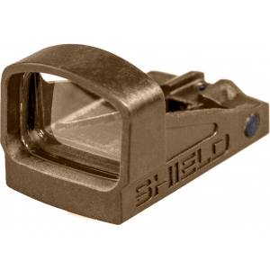 SHIELD SIGHTS Mini Compact SMSc Reflex Red Dot Sight 8 MOA Dot Glass Lens FDE