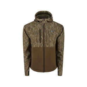 DRAKE Men's MST Hole Shot Eqwader Jacket Mossy Oak Bottomland XL
