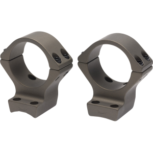 Browning 2-Piece X-Bolt Scope Mount Integral 30mm Rings Smoked Bronze Cerakote High - Browning