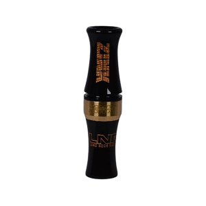 Zink Calls Long Neck Rocker Goose Call Black Swirl