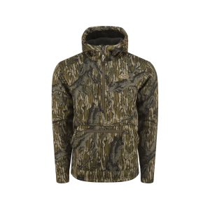 Drake Men's Ultimate Wader Quarter Zip Hoodie Mossy Oak Original Treestand 2XL - Drake