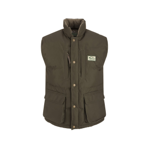 Drake Men's Throwback80 Featherless Puffer Vest Green Timber Medium - Drake