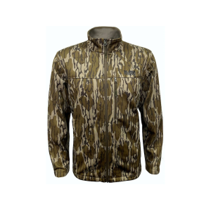 MidwayUSA Men's Stealth Softshell Jacket Mossy Oak Original Bottomland XL - Midwayusa