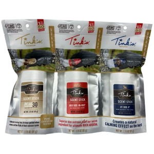 TINK'S Deer Scent Sticks 3PK