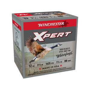 chester Xpert High Velocity Waterfowl 12 Gauge 3-1/2 BB Steel Shot 1-1/4 Oz Case Of 250 (10 Boxes Of 25) Ammo