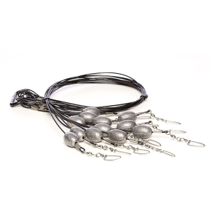 Rig'Em Right Original 36" Decoy Weight 3 oz Lead Pack of 12 - Rig 'em Right