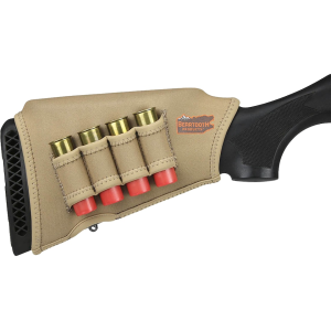 BEARTOOTH PRODUCTS Comb Raising Kit 2.0 Shotgun Model Stock Cover Coyote Brown Neoprene