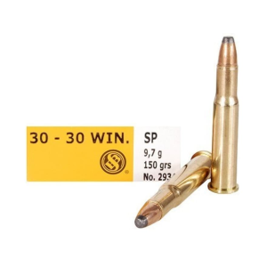 SELLIER & Bellot 30-30 Winchester Ammo 150 Grain Jacketed Soft Point Box Of 20