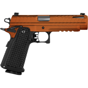 Live Free Armory Apollo 11 FS 9mm Luger Pistol 4.9" Barrel 17+1 Round Copper Slide Black Grip Copper Frame - Live Free Armory