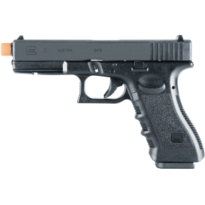 GLOCK 17 GHK Airsoft Pistol 6mm BB Green Gas Powered Semi-Automatic Black